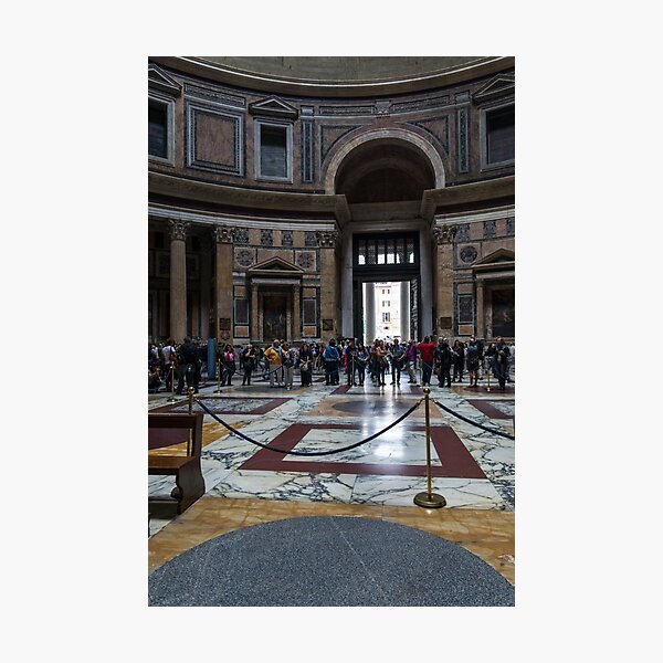 Artikel-Vorschau von Bereiten Sie sich auf Regen vor - das Pantheon-Interieur ist abgesperrt, designt und verkauft von Georgia Mizuleva.