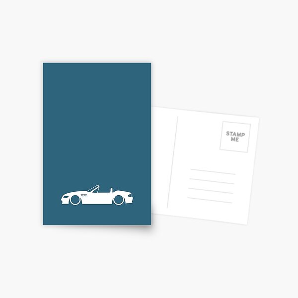 E36/7 German Convertible Postcard