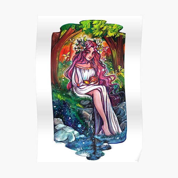 Perséphone la reine des enfers Poster