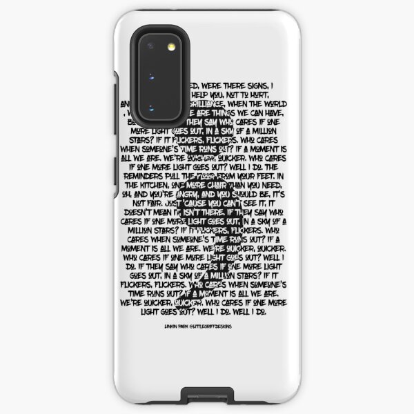 Semi-colon Linkin Park One more light Samsung Galaxy Tough Case