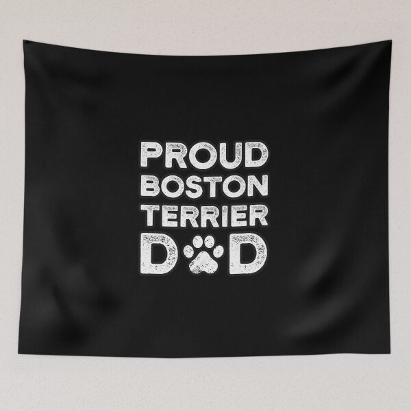 Item preview, Boston Terrier Dad, Proud Dog Papa designed and sold by UneDesigns.