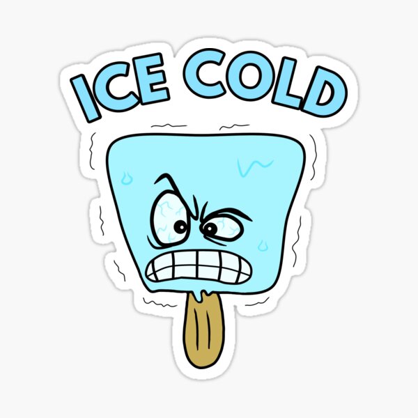 ICE COLD Sticker