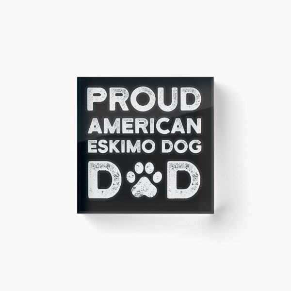 Item preview, American Eskimo Dog Dad, Proud Dog Papa designed and sold by UneDesigns.