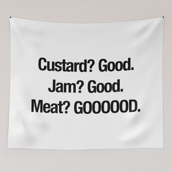 Item preview, Custard? Good. Jam? Good. Meat? GOOOOD. designed and sold by ARTP0P.