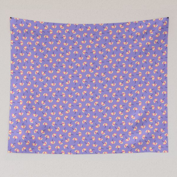 Item preview, Pink and yellow umbrellas designed and sold by Petits Pixels.