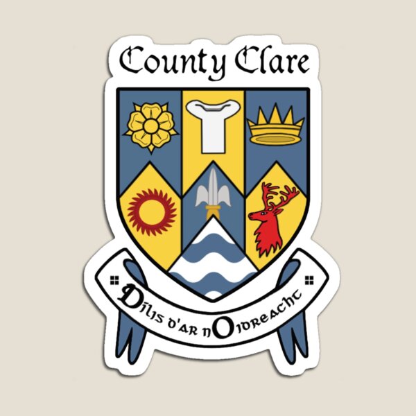Item preview, County Clare Ancient Crest designed and sold by danastuff.