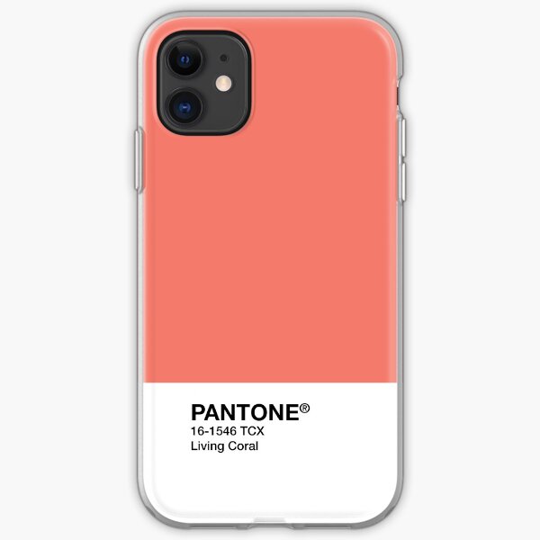 Color of the year 2019 Pantone Living Coral iPhone Soft Case