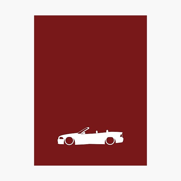 E36 German Cabrio Photographic Print