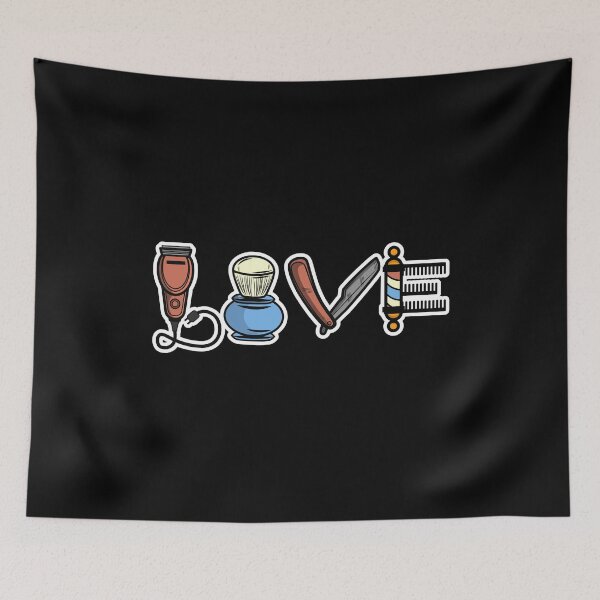 Item preview, Vintage Barber Love design Hairdresser Gift designed and sold by Whynot123.