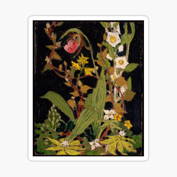 Item preview, Tom Thomson - Moccasin Flower - Orchids, Algonquin Park designed and sold by ArtExpression.