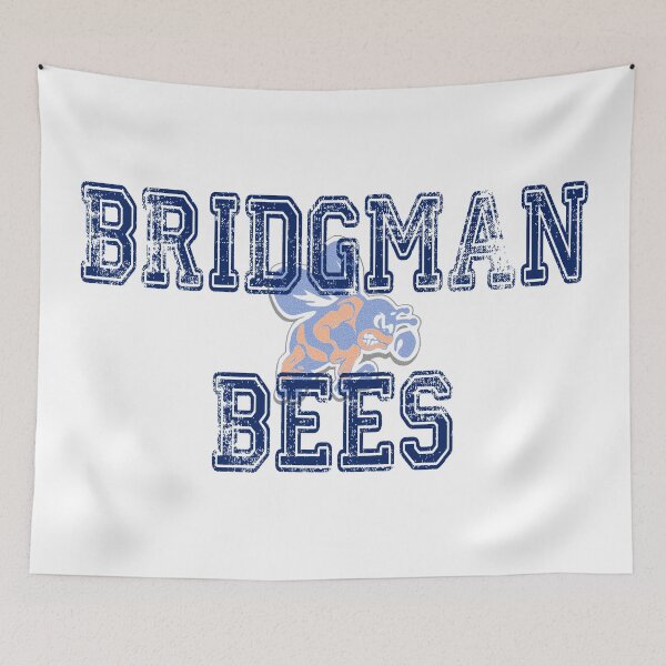 Item preview, Grunge Bridgman with Bee - Blue designed and sold by Mommylife.