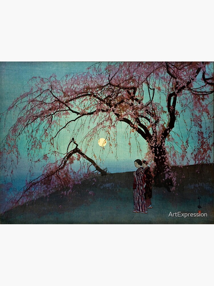 Kumoi Sakura by Yoshida Hiroshi by ArtExpression