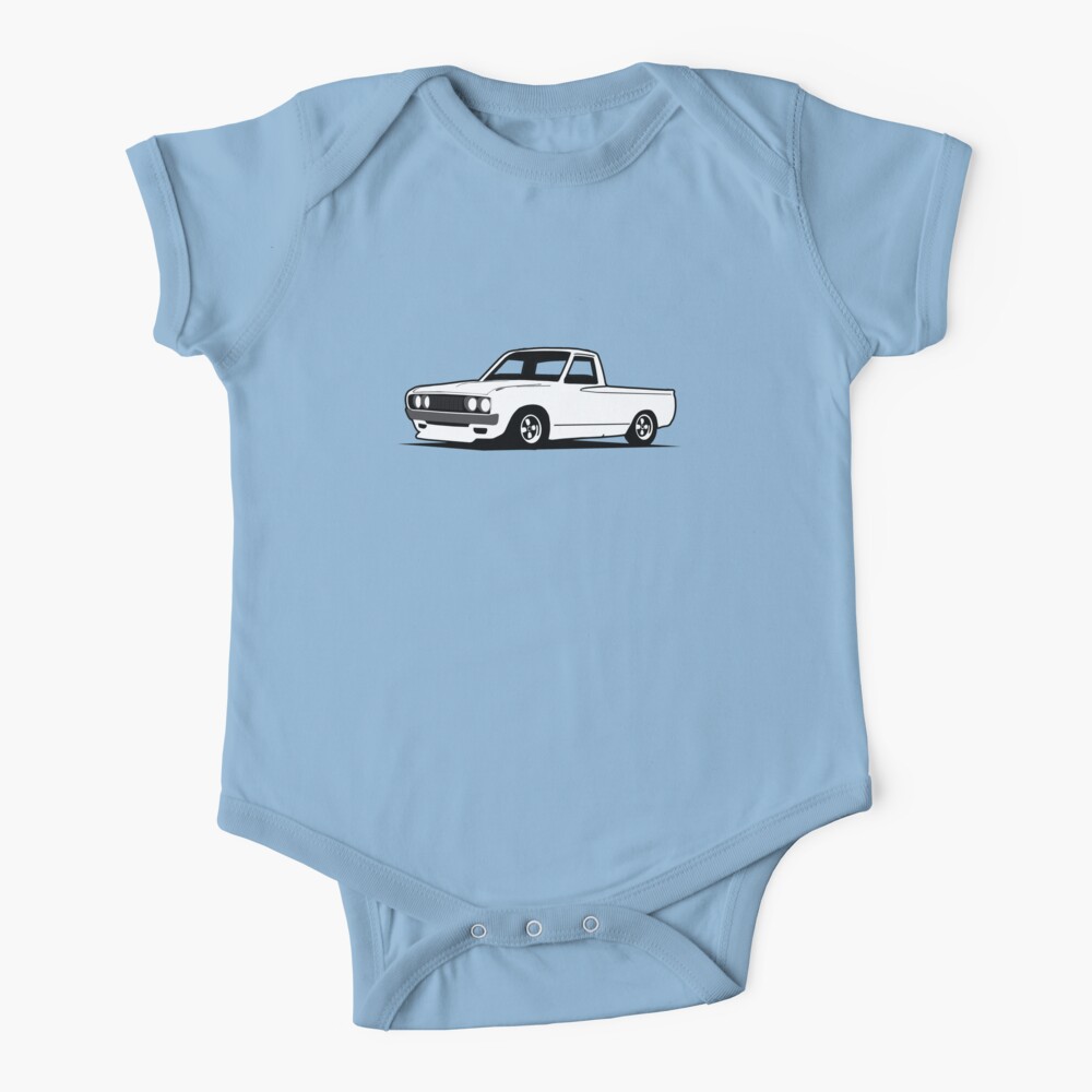 6 Jdm Pickup Baby One Piece By Carsaddiction Redbubble