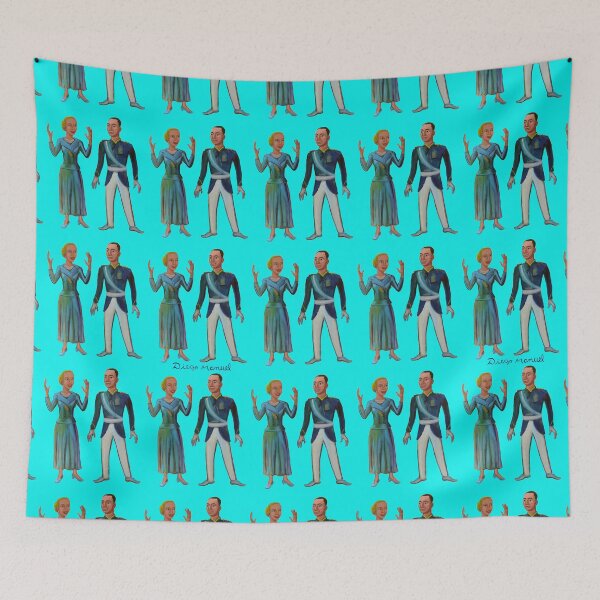 Item preview, Evita y Juan Peron designed and sold by Diego Manuel Rodriguez.