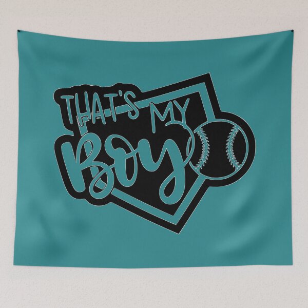 Item preview, That's my Baseball Boy - Black designed and sold by Mommylife.