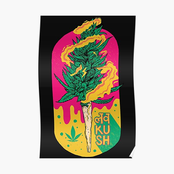 "Love Kush " Poster by rjartworks Redbubble