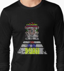 Vintage philippinische Jeepney Pasalubong Geschenk Langarmshirt
