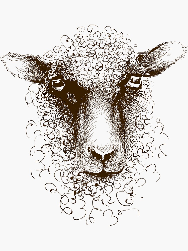Babydoll Southdown Sheep. Black and White Fleece Blanket by Amy E Fraser -  Amy E Fraser - Artist Website