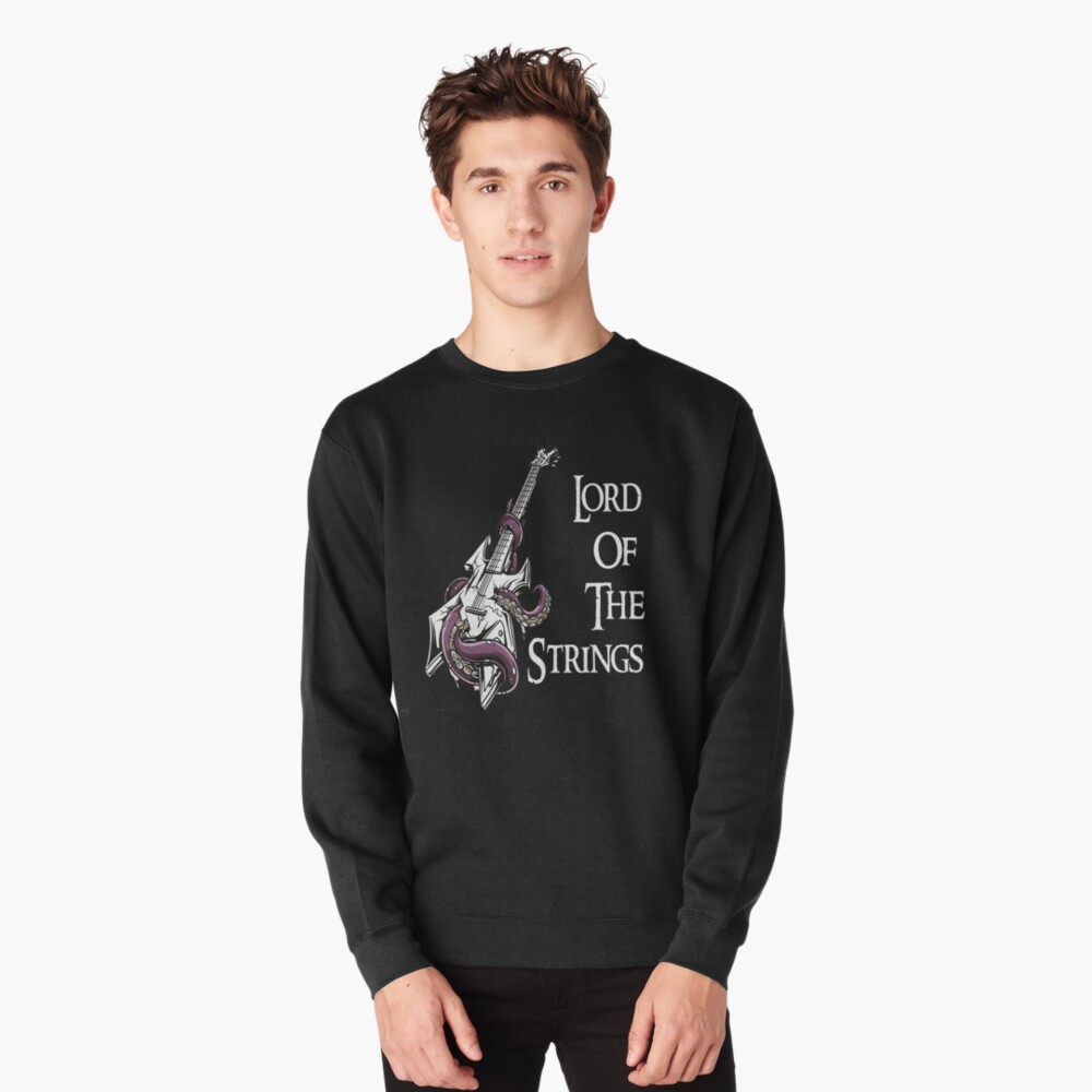 Lord of the strings guitar Pullover Sweatshirt