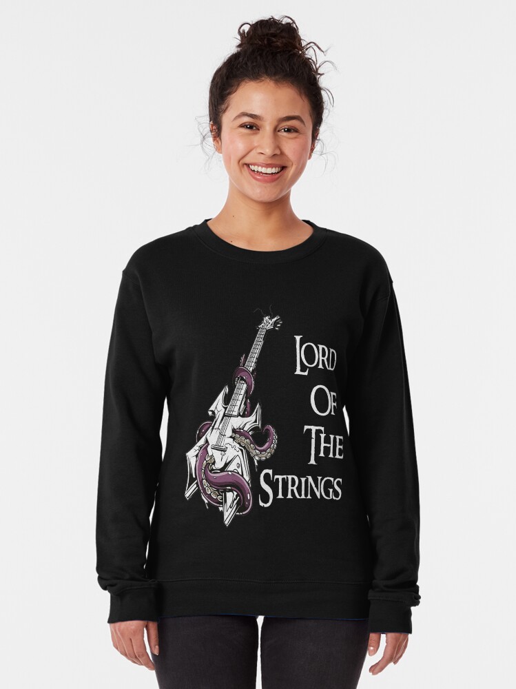 Alternate view of Lord of the strings guitar Pullover Sweatshirt