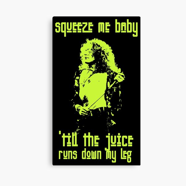 Led Zeppelin Stencil Canvas Prints Redbubble - led zeppelin lemon song roblox id