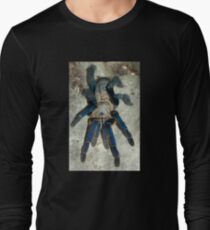 Cobalt Blue Tarantula Long Sleeve T-Shirt