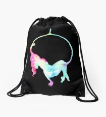 Aerial hoop - aerialist Drawstring Bag
