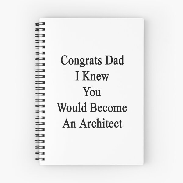 Item preview, Congrats Dad I Knew You Would Become An Architect designed and sold by supernova23.