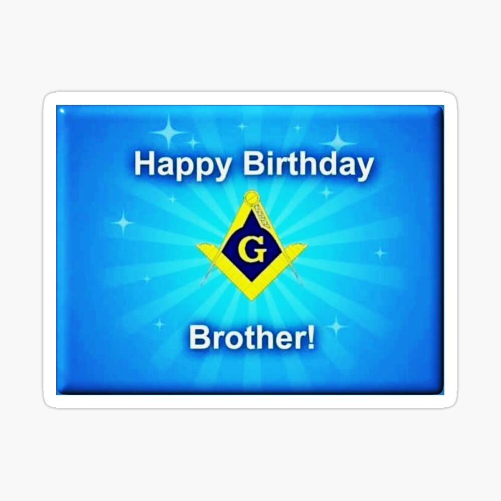 Happy Birthday Freemason