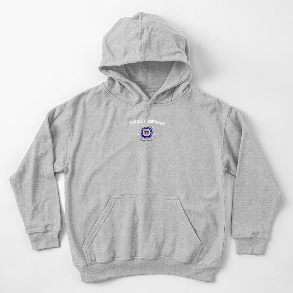 United States Coast Guard Kids Pullover Hoodie