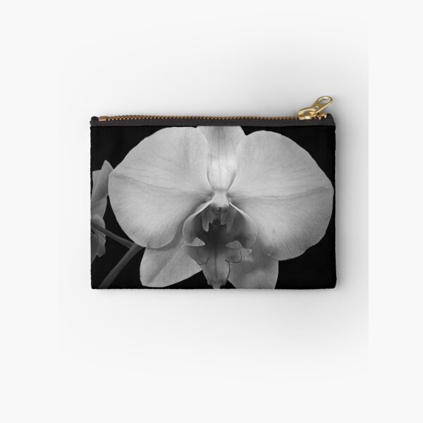 Item preview, Contemporary Black and White Orchid Flower Floral Art A576 designed and sold by byNicol.