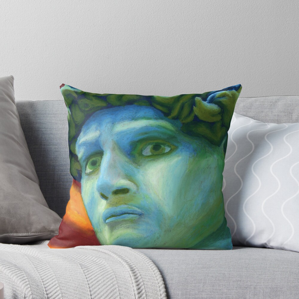 Item preview, Throw Pillow designed and sold by WinglessArtist.
