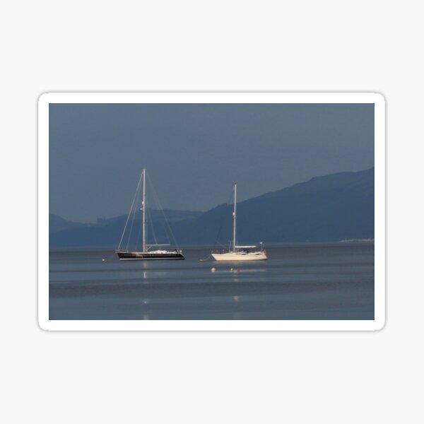 Item preview, Boats At Dawn, Loch Fyne designed and sold by wiggyofipswich.