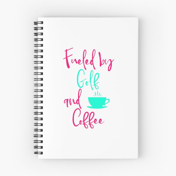 Item preview, Fueled by Golf and Coffee Fun Golfer Fun Quote designed and sold by at85productions.