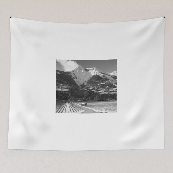 Item preview, Swiss Winter Landscape with a Vineyard designed and sold by Igor Pozdnyakov.