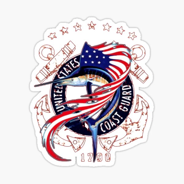 Item preview, Guardia Costera de los Estados Unidos designed and sold by FantasySkyArt.