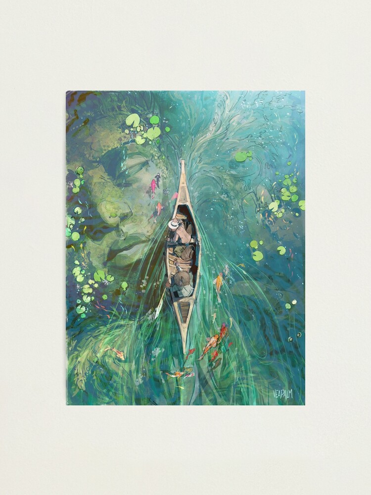 Alternate view of Beneath the Lillies Photographic Print