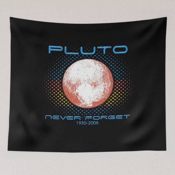 Item preview, Vintage Never Forget Pluto-Funny Space T-Shirt designed and sold by rhonstoppable27.