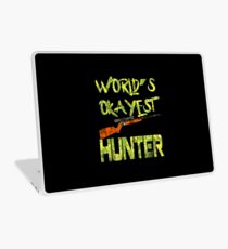 Hunter product - World's Okayest - Gifts for Hunting Laptop Skin