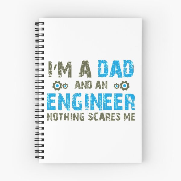 Item preview, Dad Engineer product - and Nothing Scares Me - Father's Day Gift designed and sold by stuch75.