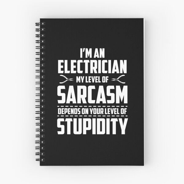 Item preview, Electrician product - I'm An My Level of Sarcasm Depends - Funny Gift for Dad designed and sold by stuch75.
