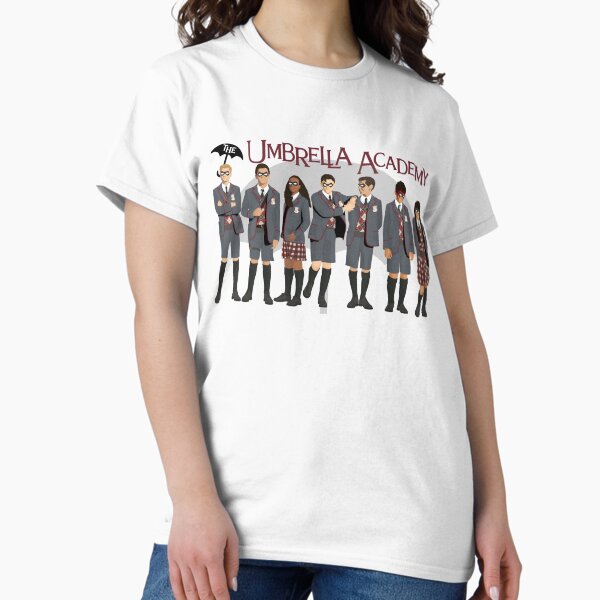 Artikel-Vorschau von Die Umbrella Academy Group, designt und verkauft von SunnyIsAwesome.