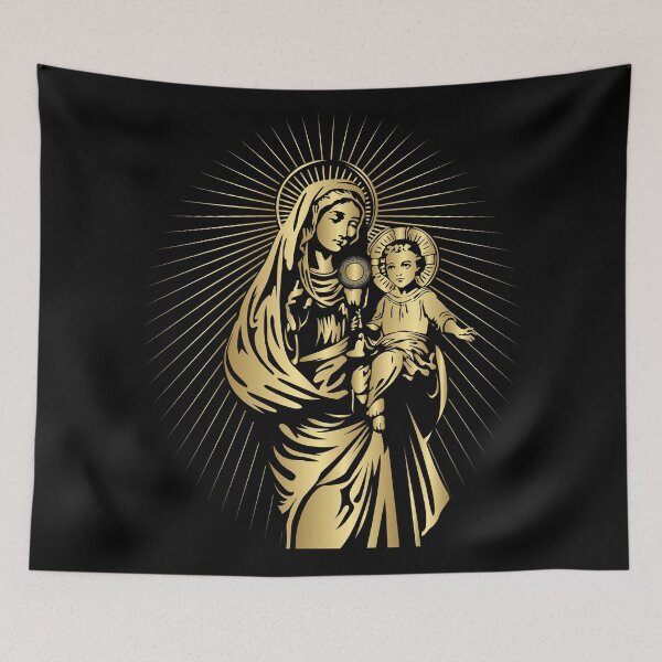 Item preview, THE VIRGIN MARY designed and sold by PetsandBeyond.
