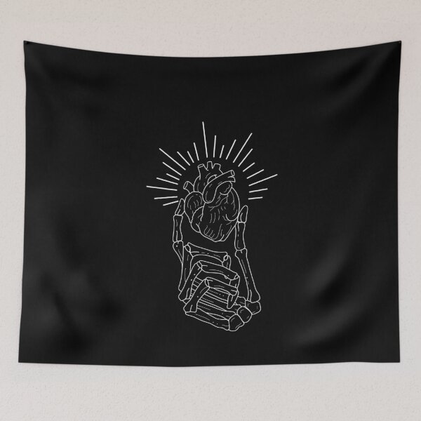 Item preview, Skeleton Hand & Heart. designed and sold by Hayden Farrugia.