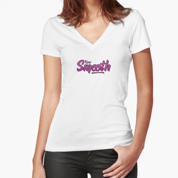 Keep Smooth T-shirt moulant col V