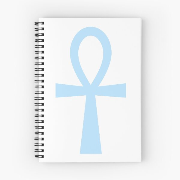 Item preview, Sky Blue Ankh Hieroglyph Symbol designed and sold by Andrew Browne.
