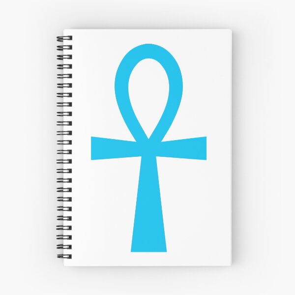 Item preview, Cyan Ankh Hieroglyph Symbol designed and sold by Andrew Browne.