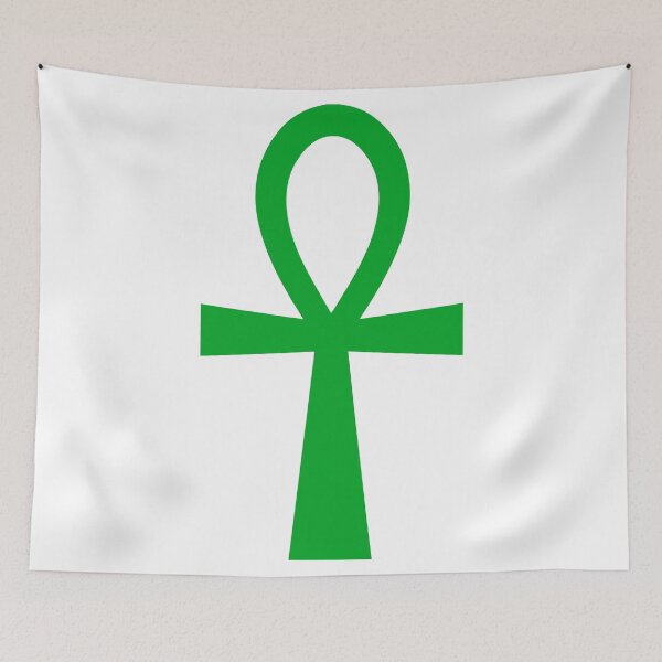 Item preview, Green Ankh Hieroglyph Symbol designed and sold by Andrew Browne.