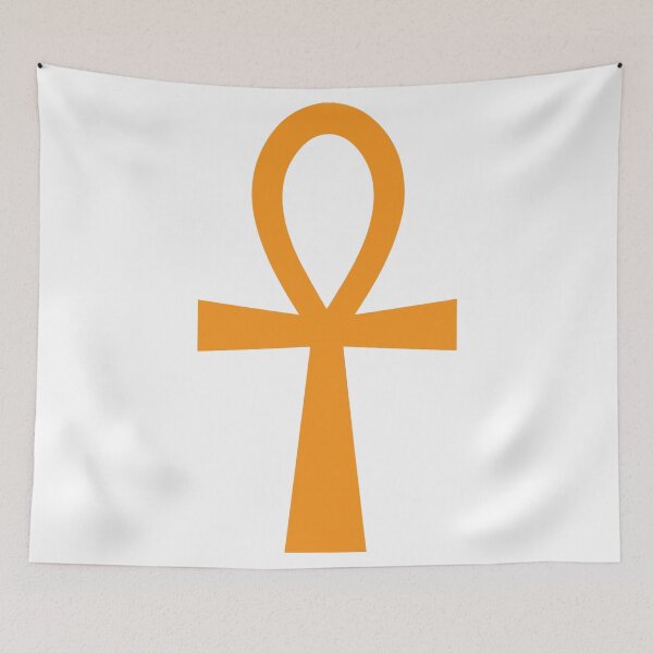 Item preview, Orange Ankh Hieroglyph Symbol designed and sold by Andrew Browne.
