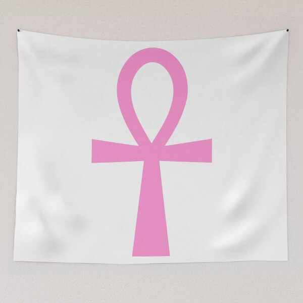Item preview, Pink Ankh Hieroglyph Symbol designed and sold by Andrew Browne.